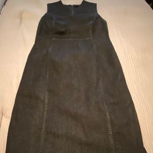 Banana Republic Denim Sheath Dress Size 10P